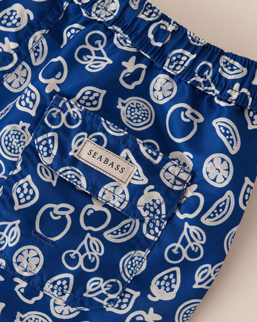 Heren UV Zwembroek Formentera Blauw - Fruity