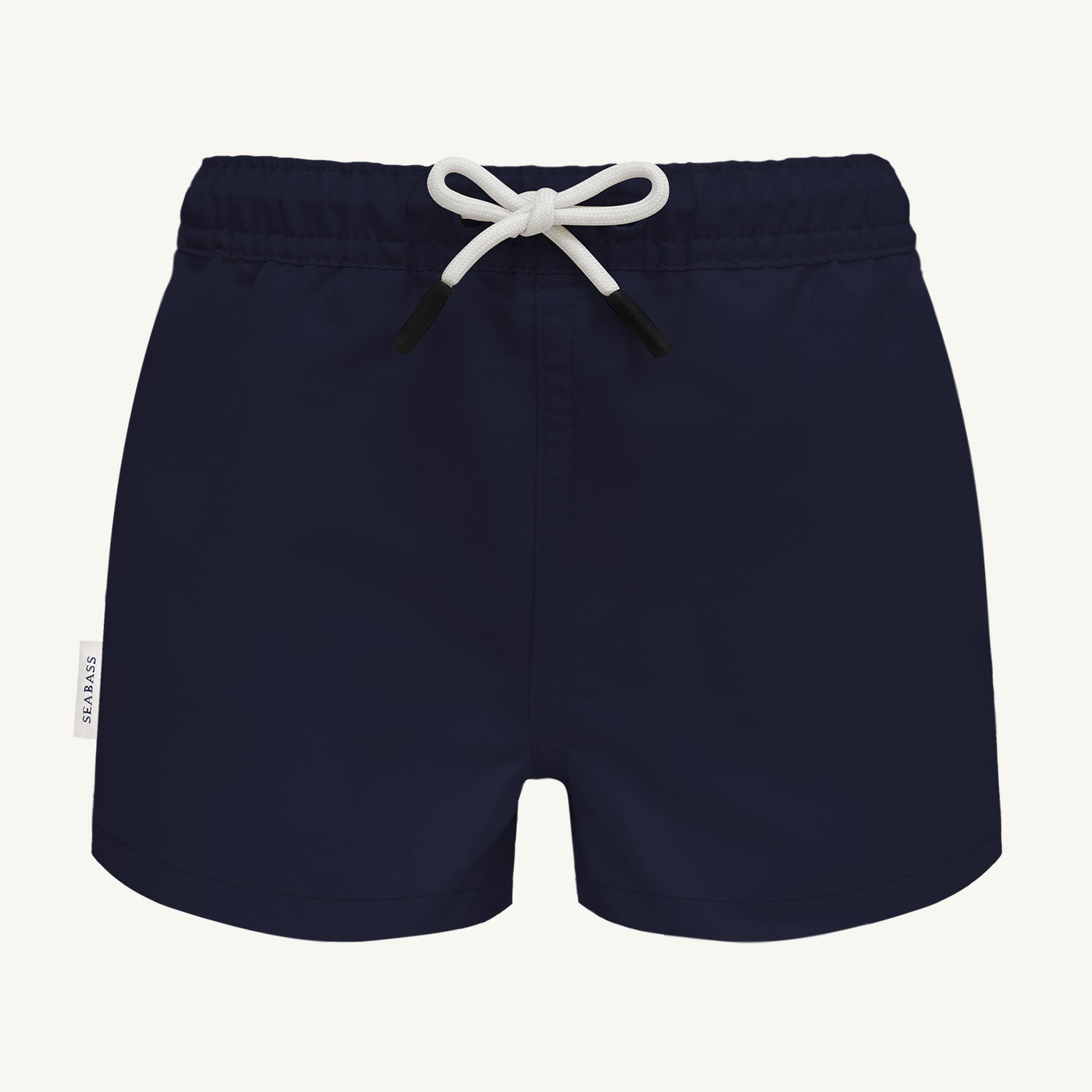 Männer UV Badeshort Marineblau - einfarbig