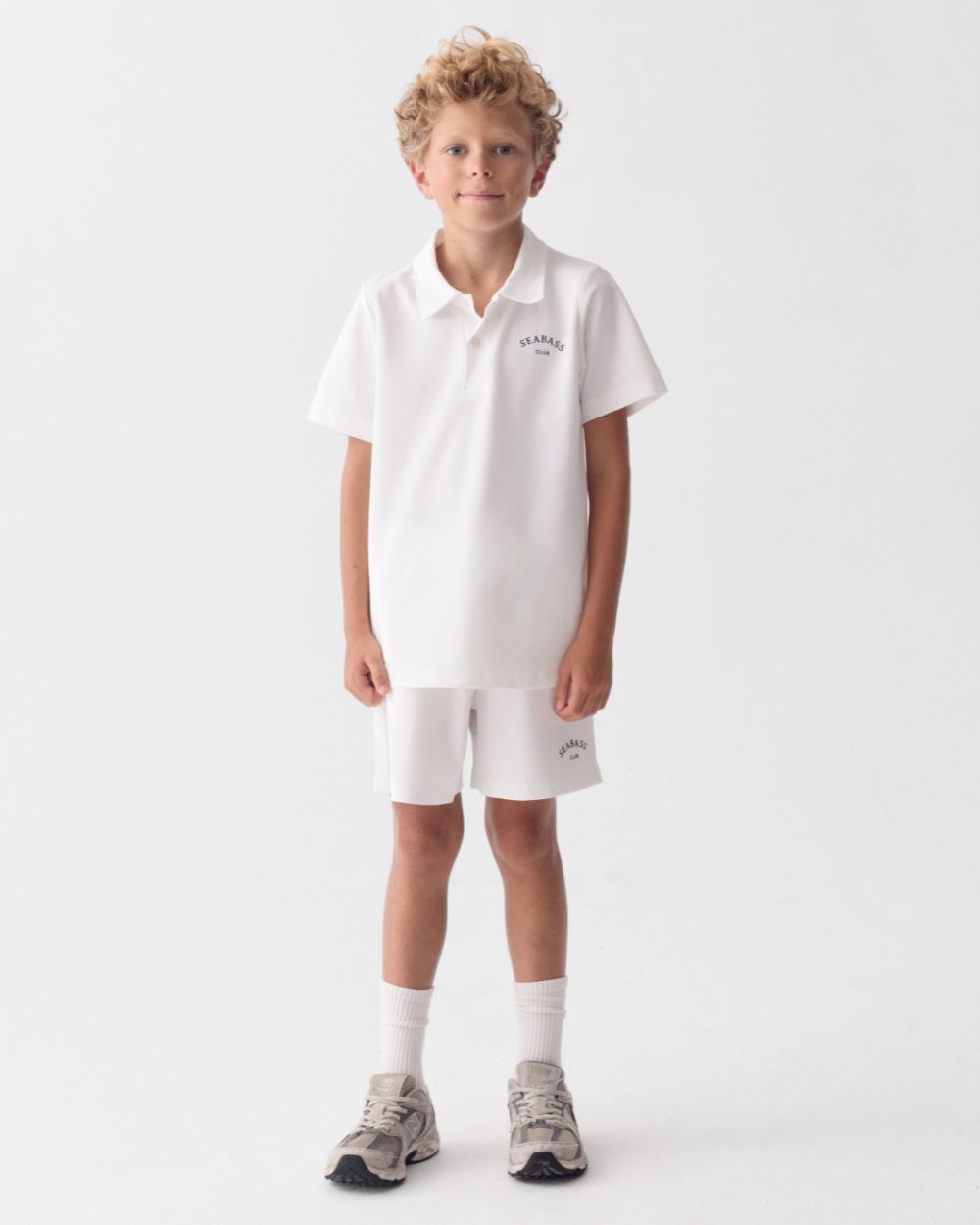 Kids UV Polo Shirt Club Off White