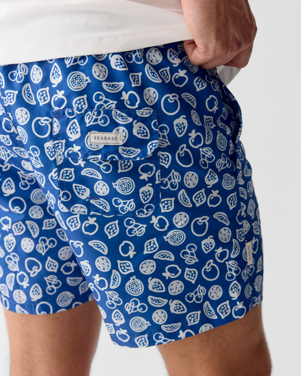 MÄNNER UV BADESHORT FORMENTERA BLAU - Fruity