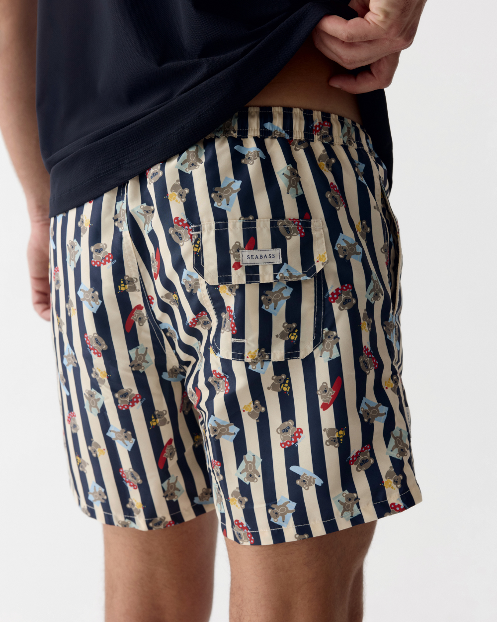 MÄNNER UV BADESHORT SYDNEY - Koala Streifen