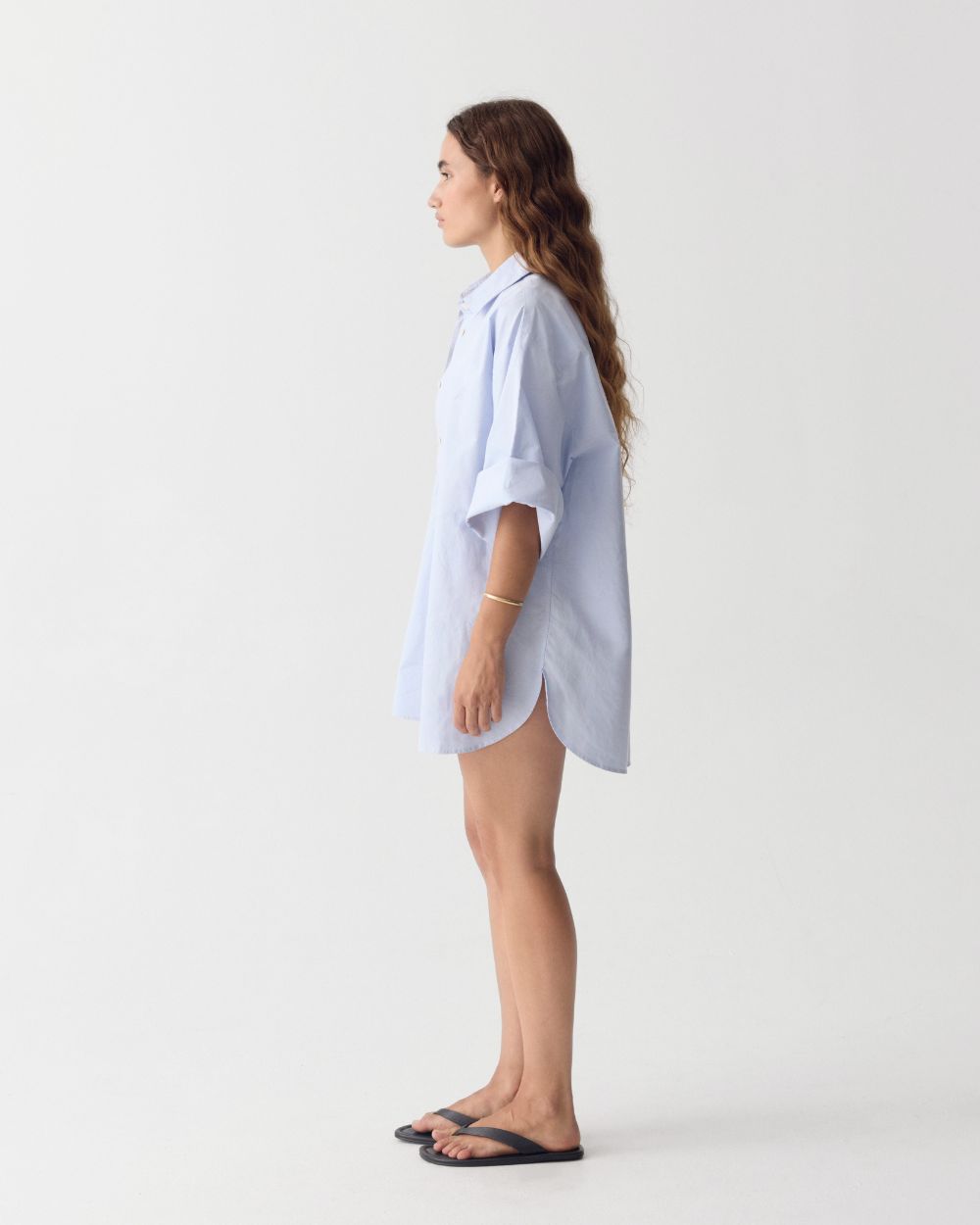 Damen UV-Oversize-Shirt Soleil Buttergelb