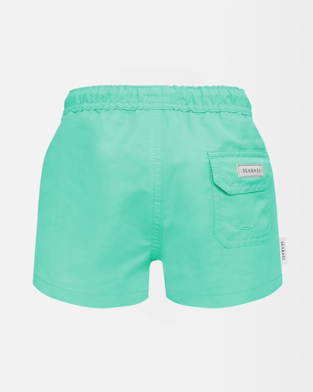 Jungs UV Badeshort Mintgrün - einfarbig