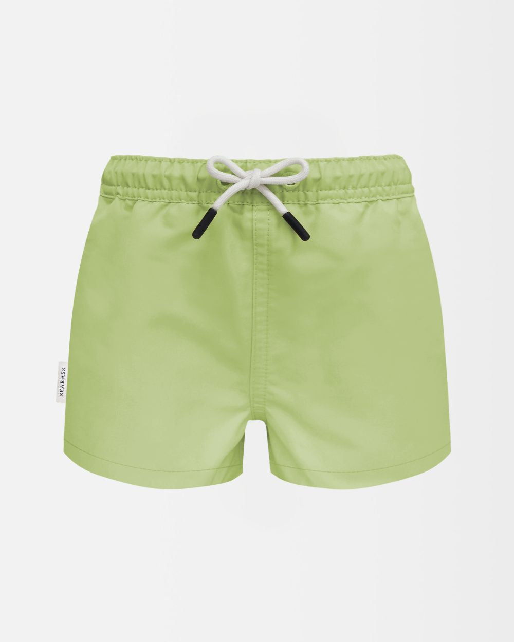 Jungs UV Badeshort Pistazie Grün - einfarbig
