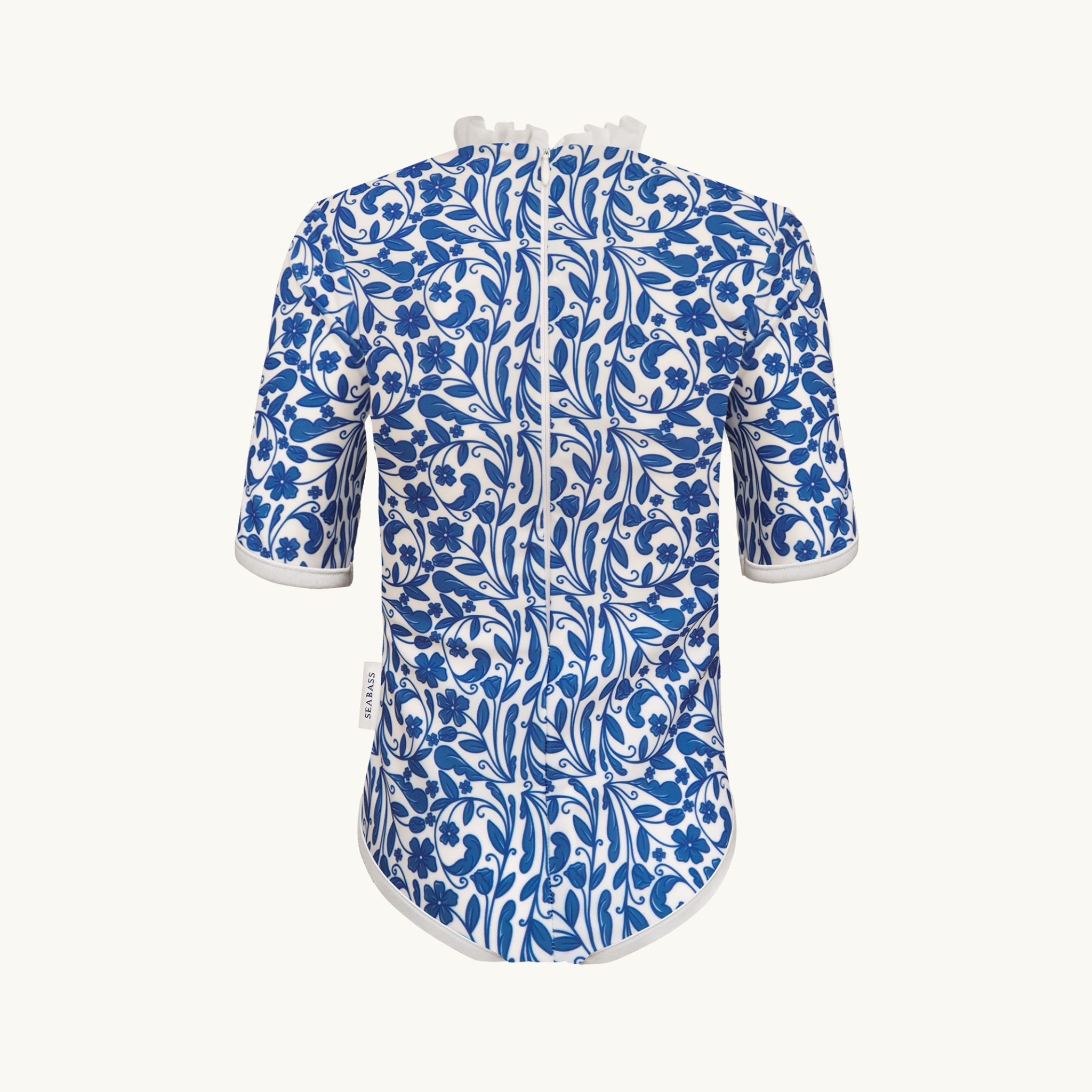 Bañador UV Niña Ruffle Positano