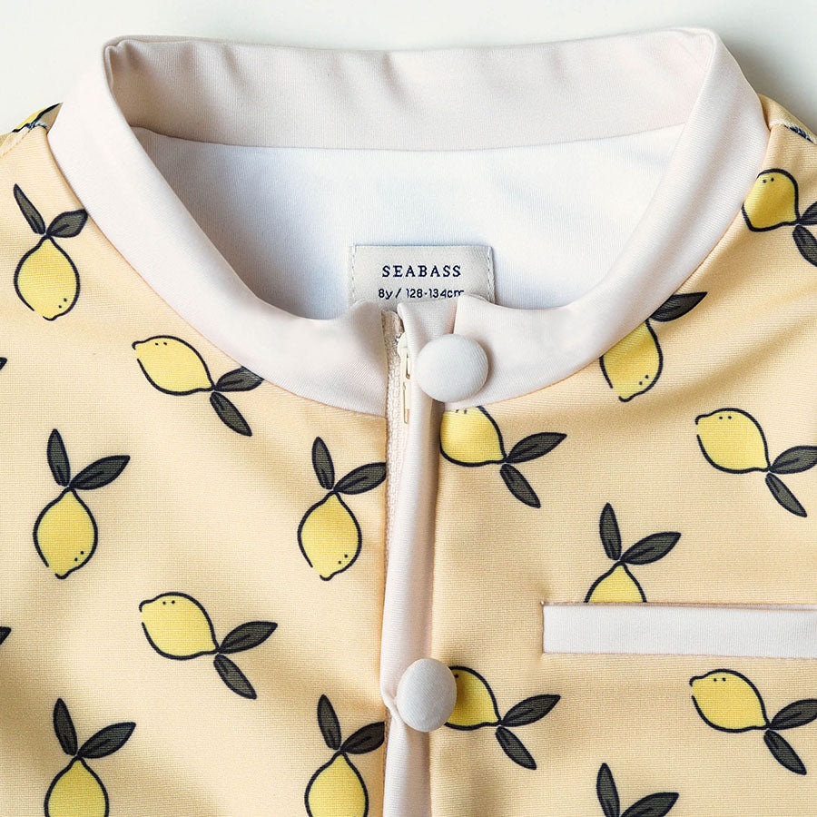 Mädchen UV Bikini Coco Capri - Zitronen