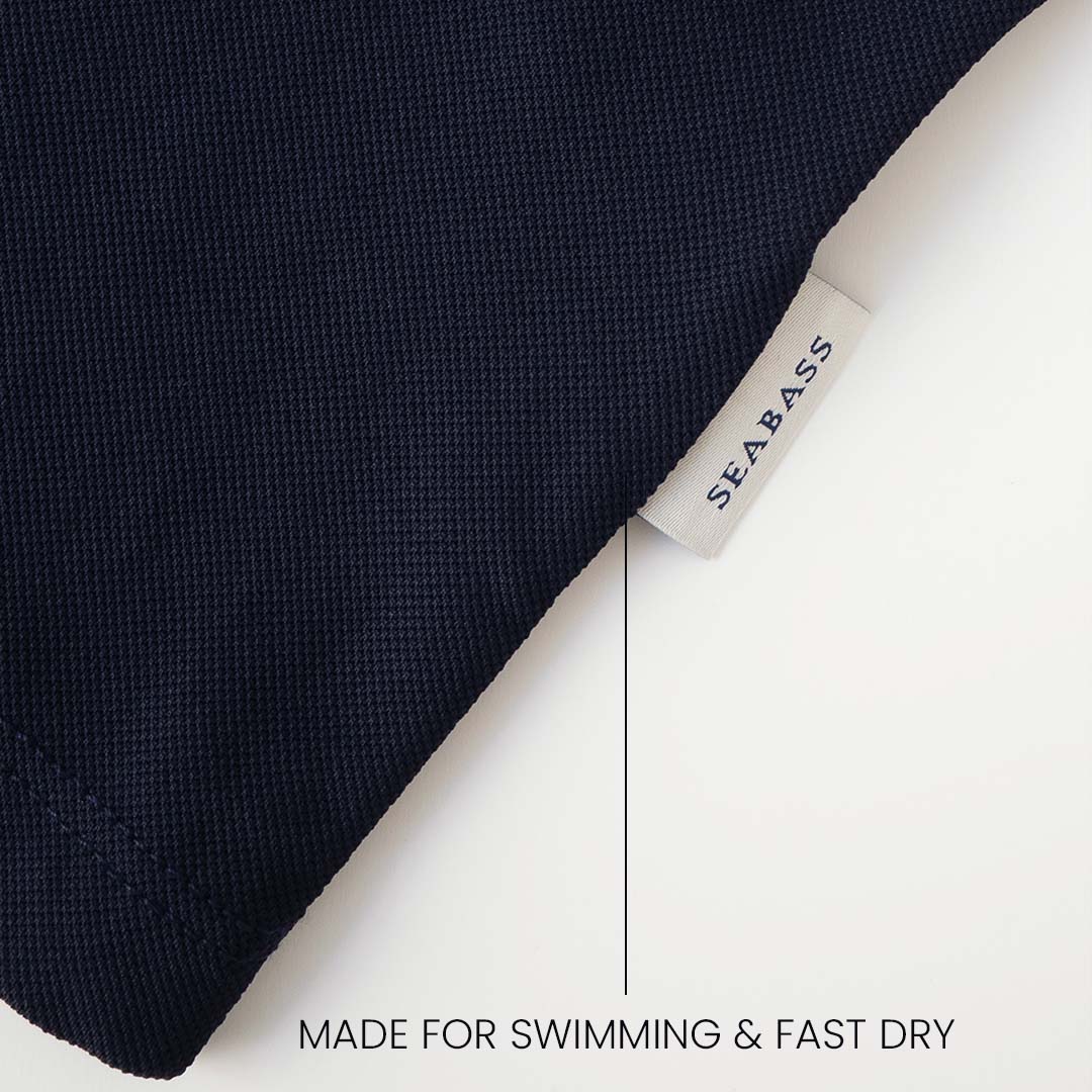 Jongens UV Polo Shirt Marineblauw