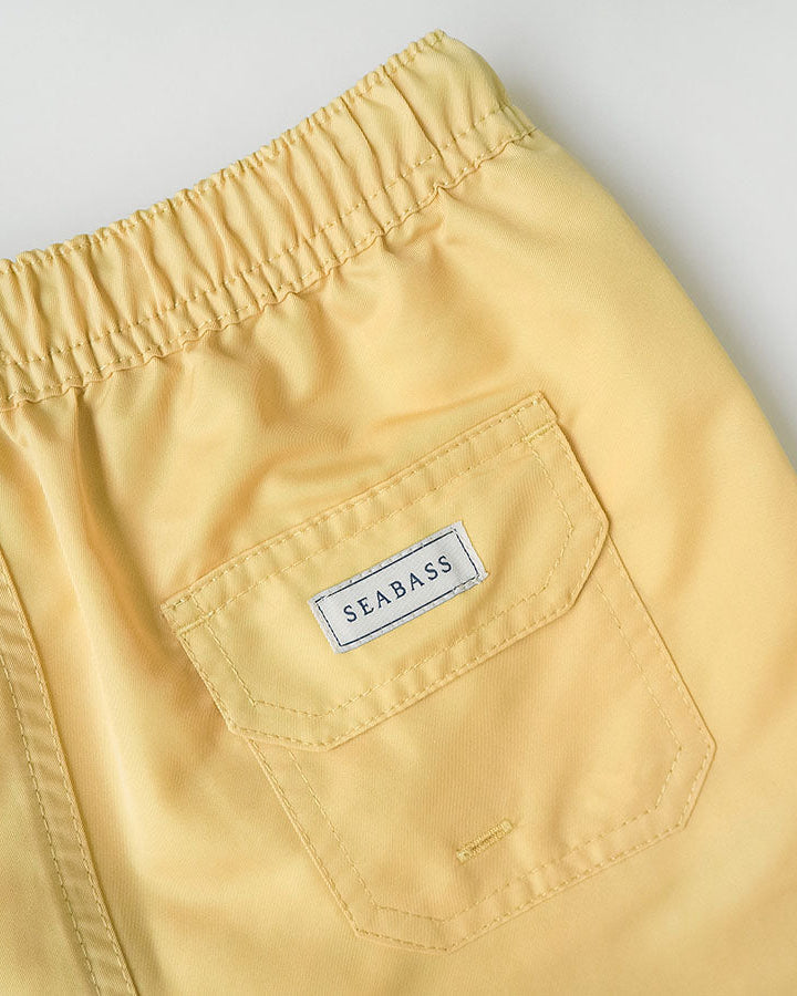 Bañador Hombre Amarillo - liso