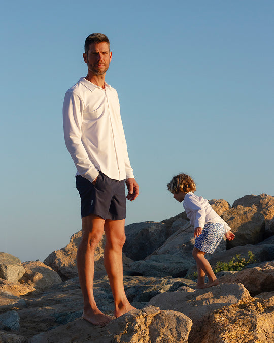 MÄNNER UV BADESHORT SYDNEY - Koala Streifen