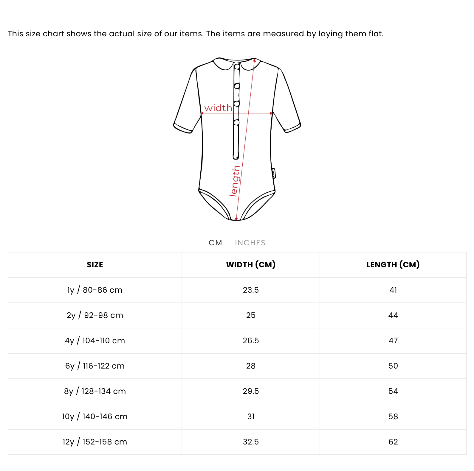 UV-Badeanzug für Mädchen Coco Sydney - vanille