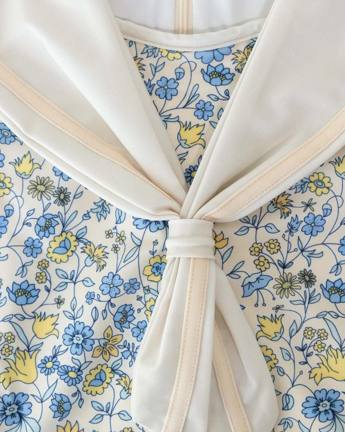 Meisjes UV Badpak Sailor Marbella - bloemen