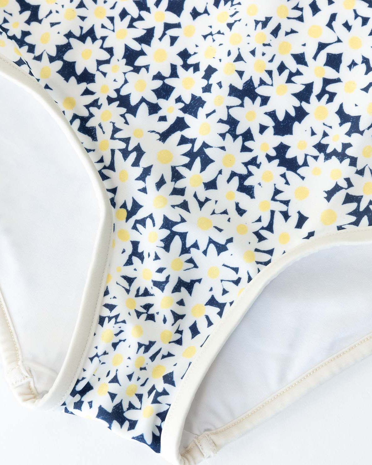 Meisjes UV Badpak Sailor Palermo - donkerblauw madelief