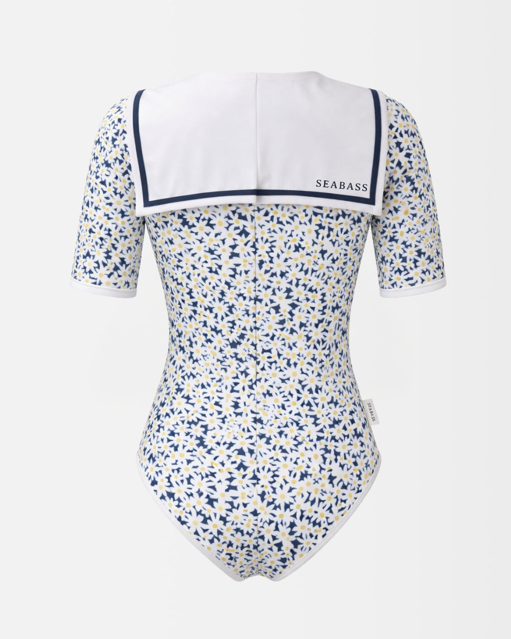 Dames UV Badpak Sailor Palermo - donkerblauw madelief