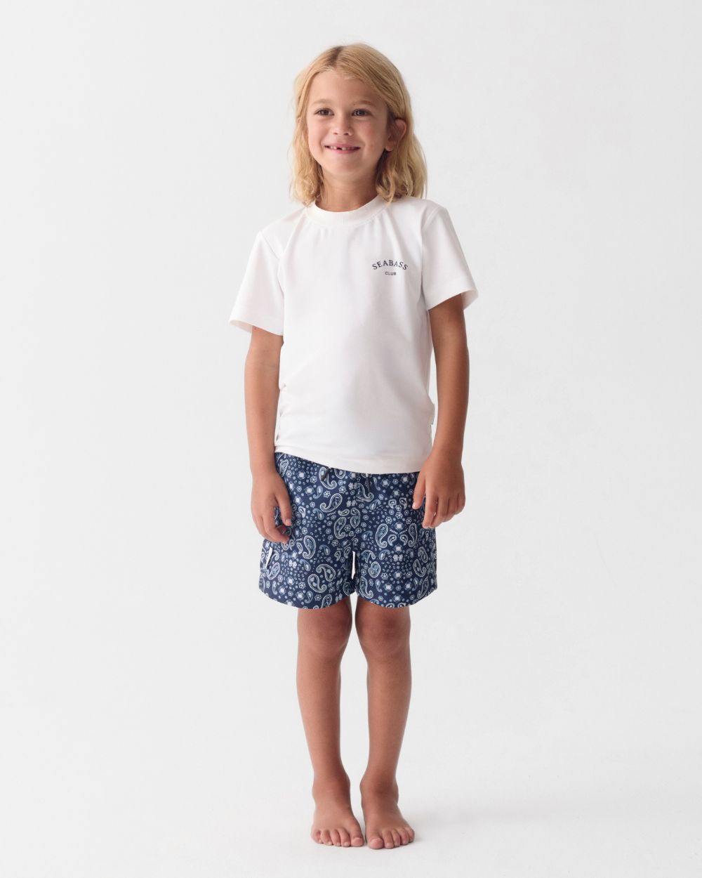 Kinder UV-Aktiv-T-Shirt, Weiß
