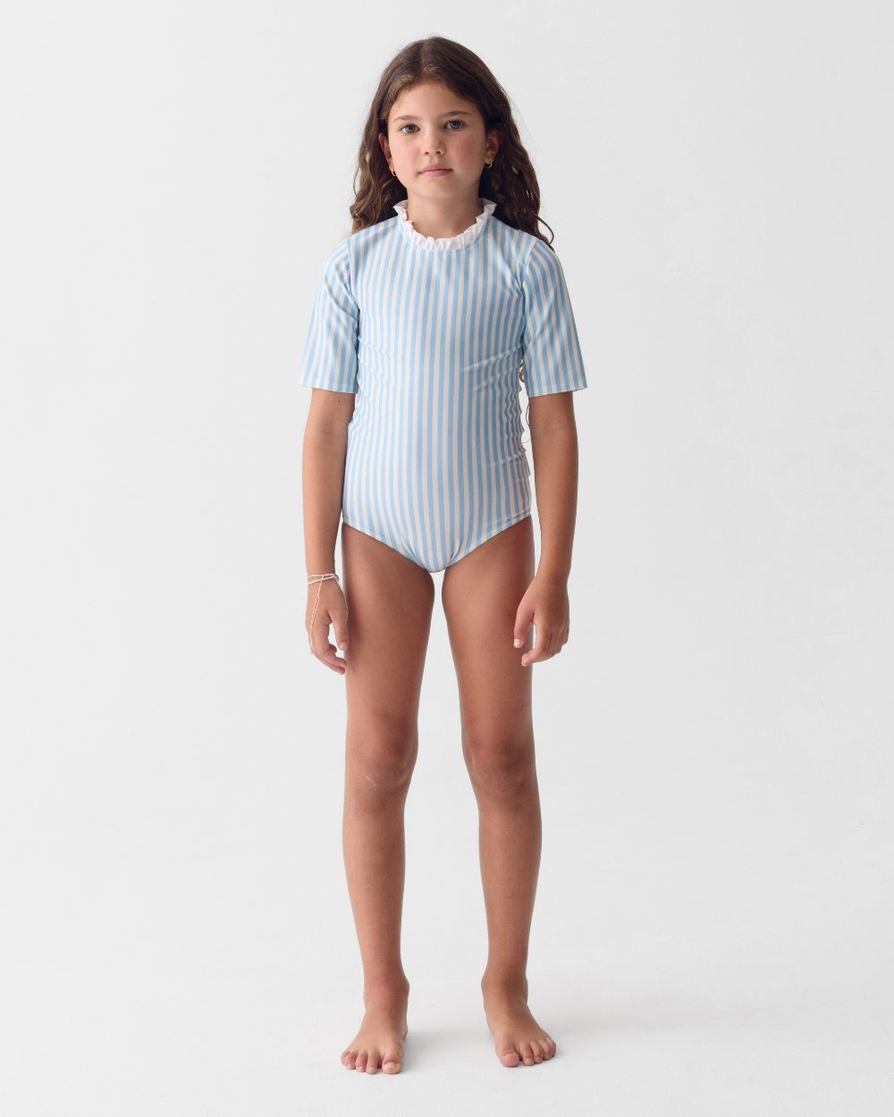 Girls UV Swimsuit Ruffle Forte dei Marmi
