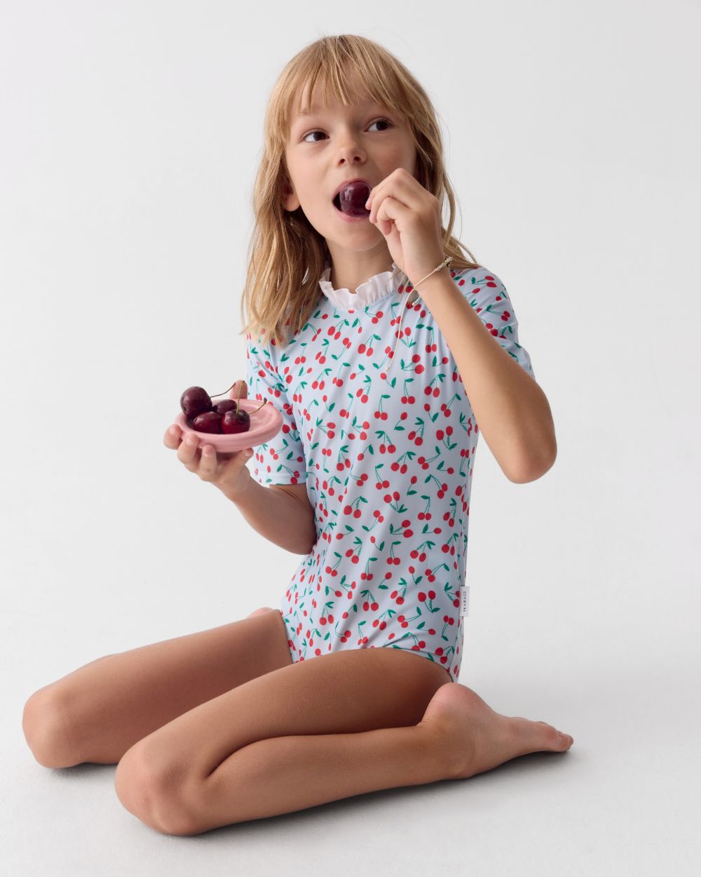 Girl UV Swimsuit Ruffle Picota