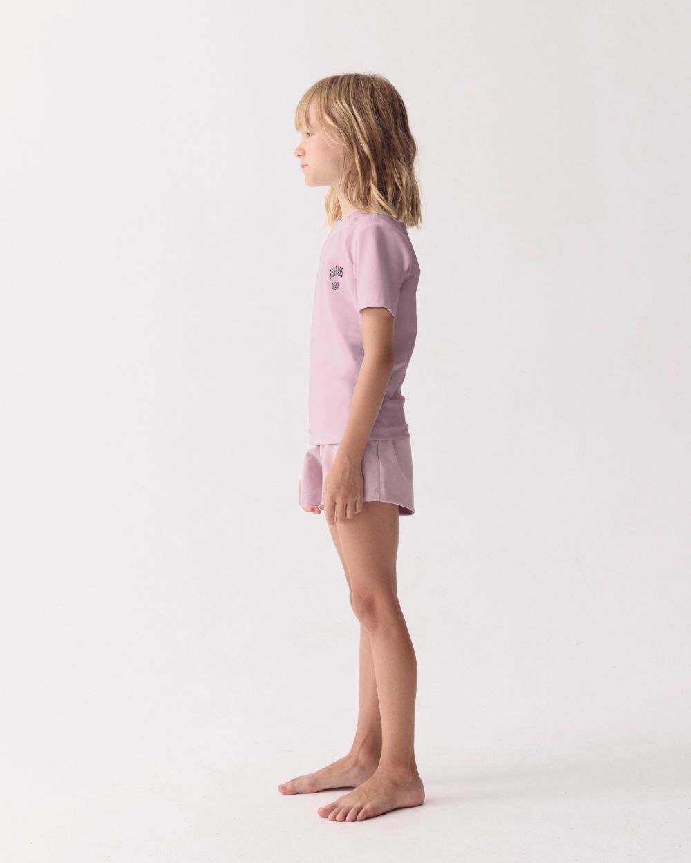 Kids UV Shorts Summer Flavours Formentera Pink