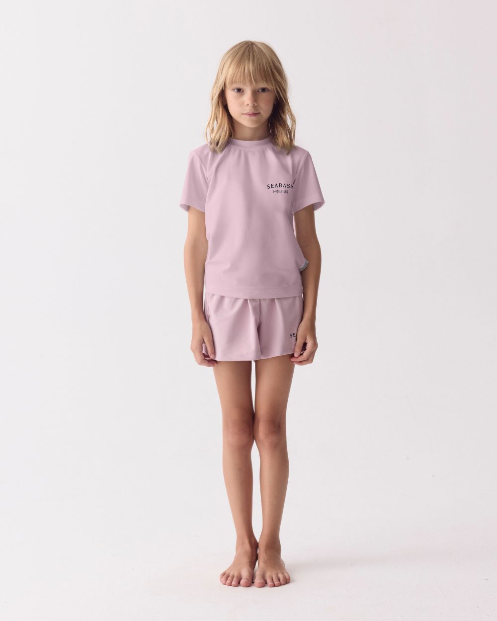 Camiseta infantil Rayas Verde