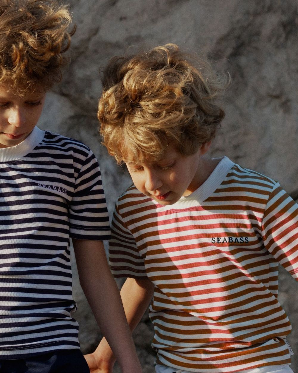 Kids UV T-Shirt Rayas Rood