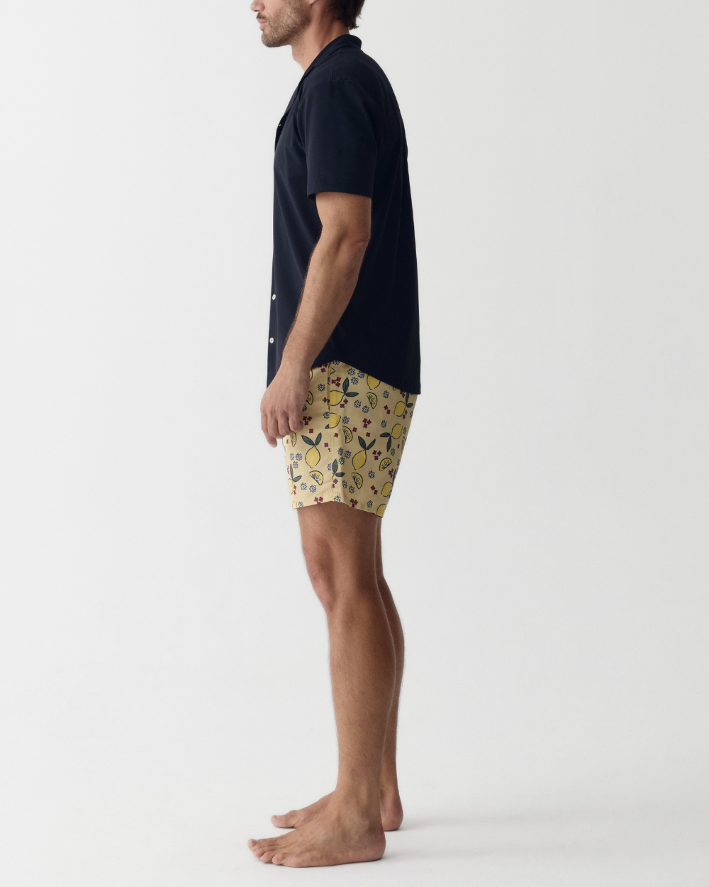 Männer UV Badeshort Amalfi - Zitronen