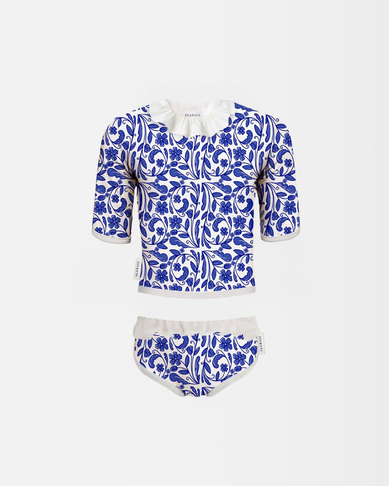 Bañador UV Niña (2 piezas) Ruffle Positano