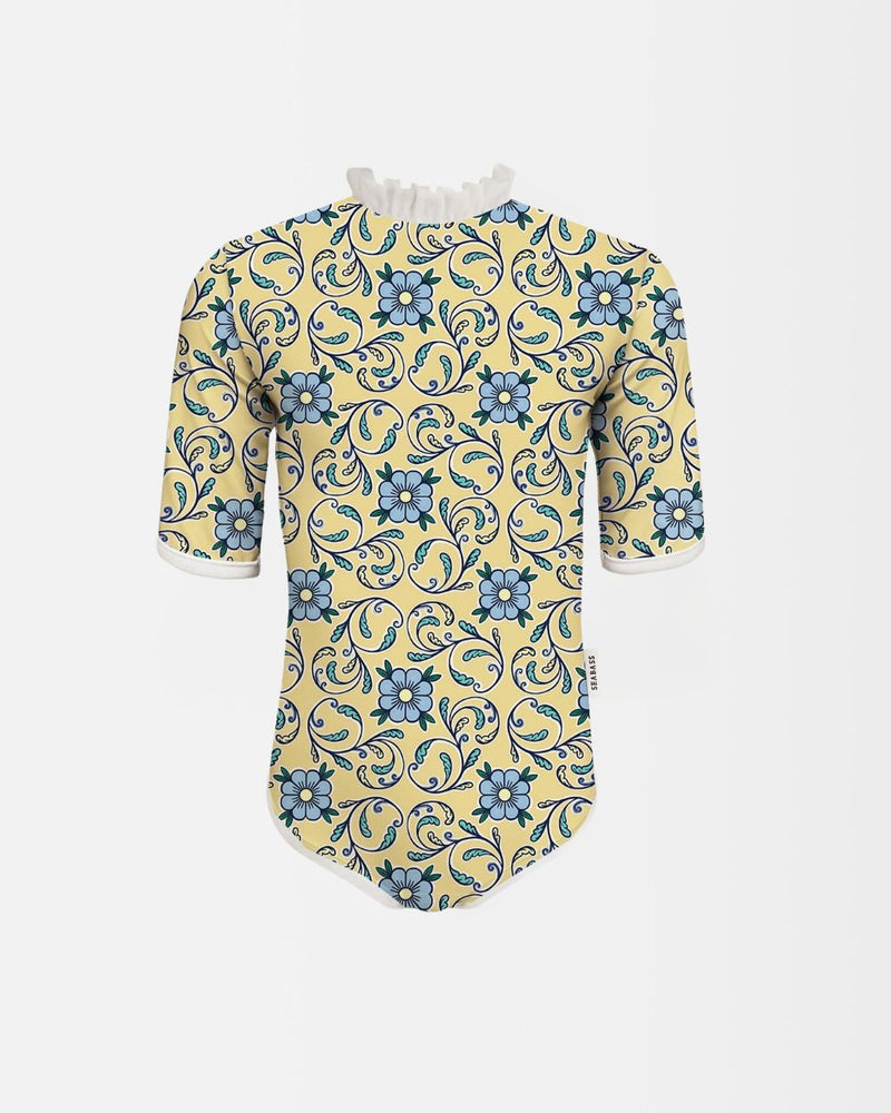 Bañador UV Niña Ruffle Taormina