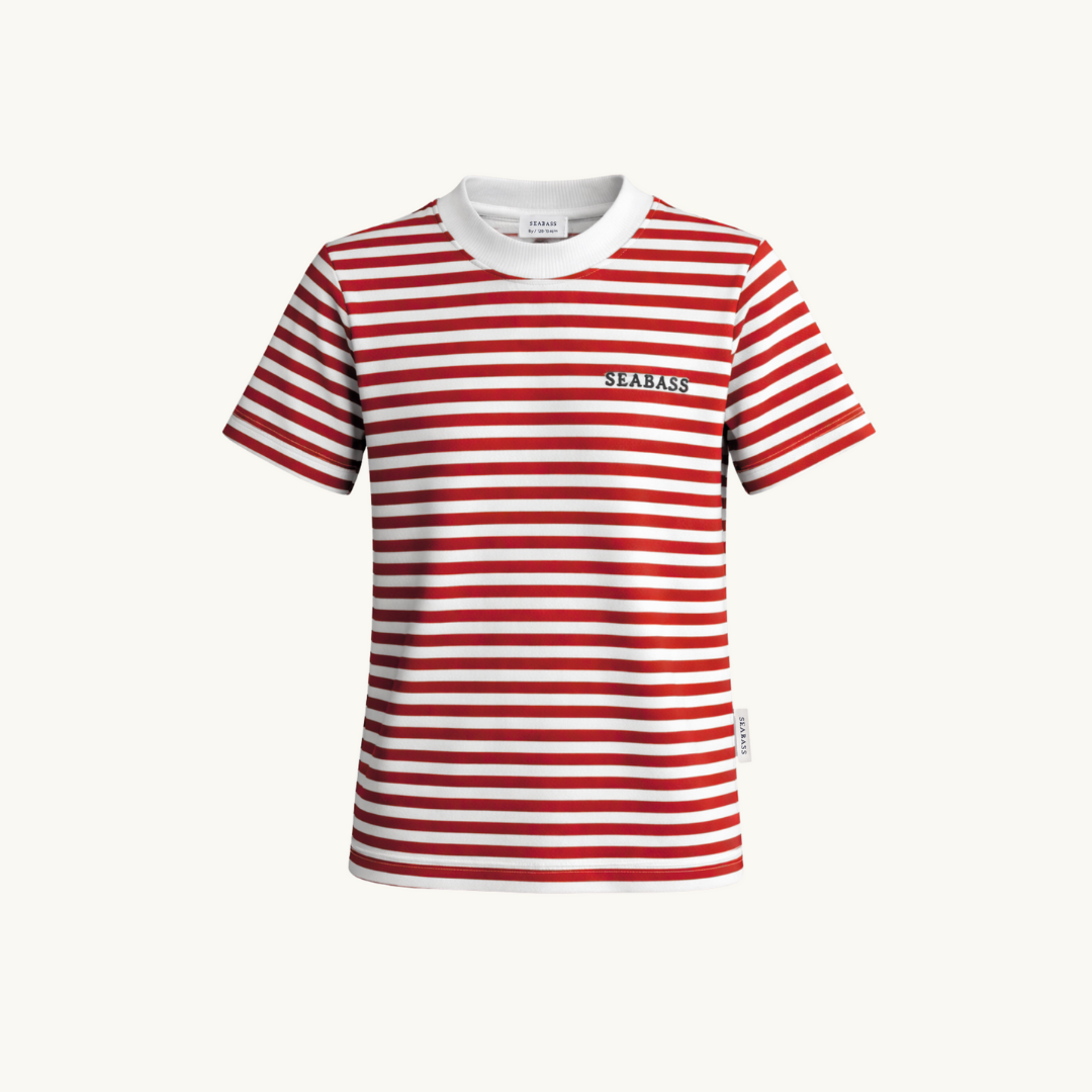 Kids UV T-Shirt Rayas Rood