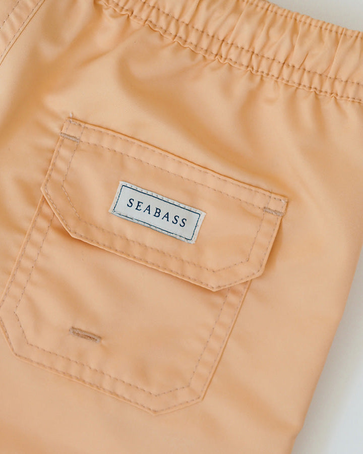 Heren UV Zwembroek Cantaloupe - effen