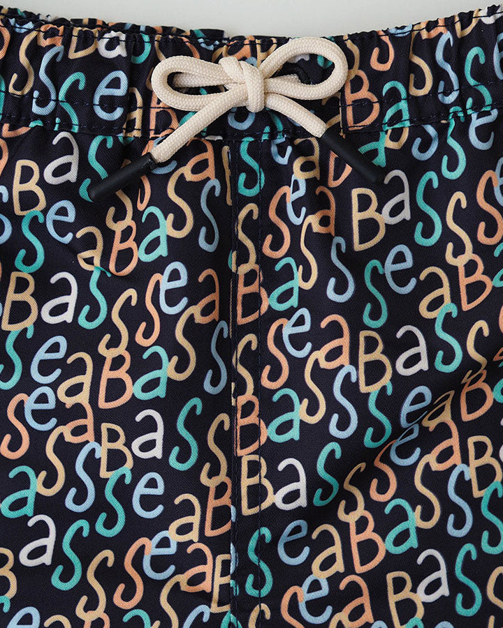 Bañador Hombre Hollywood - azul marino logo