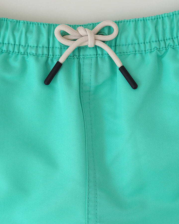 Men UV Swim Short Neo Mint Green - solid