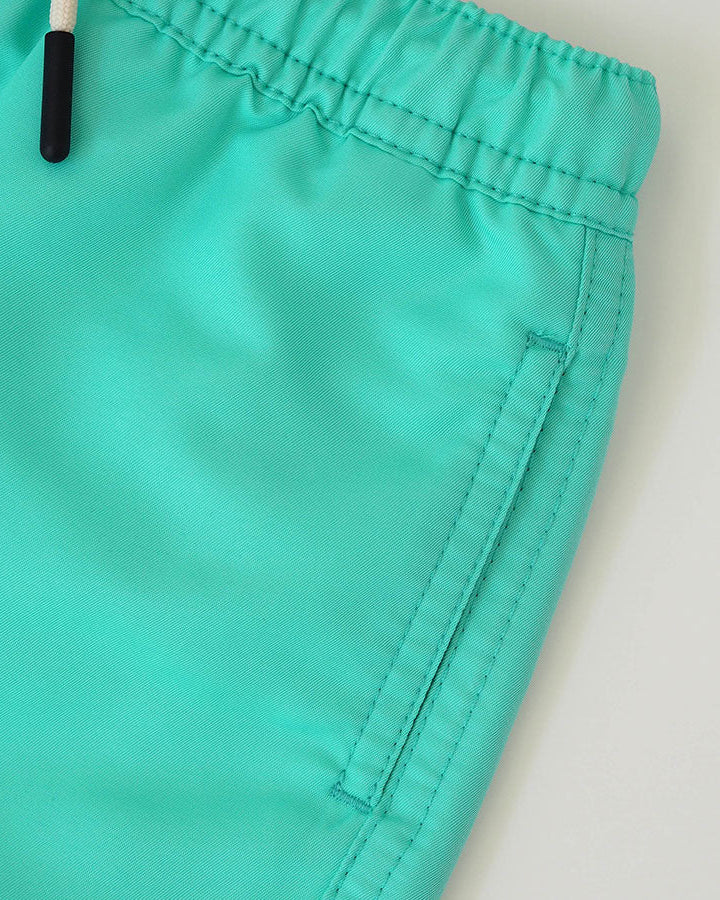 Men UV Swim Short Neo Mint Green - solid