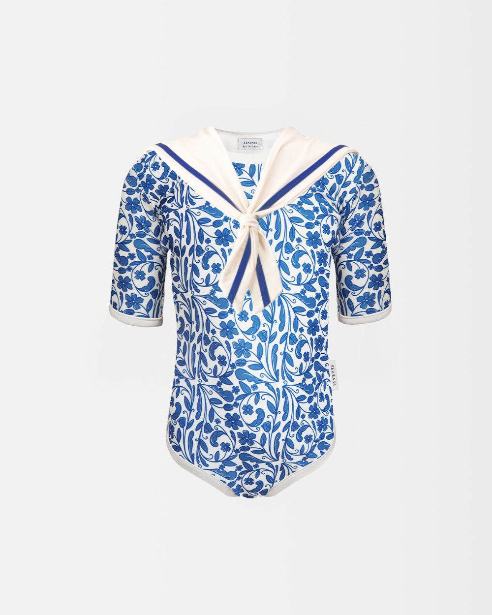 Mädchen UV Badeanzug Sailor Positano - blau