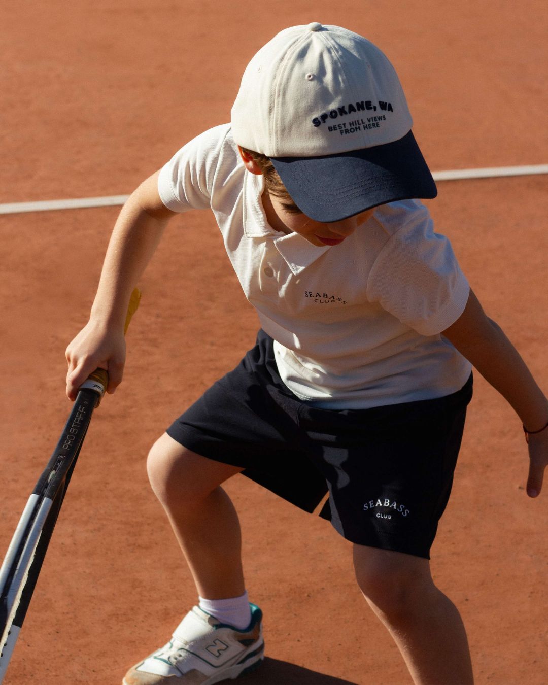 Kids UV Polo Shirt Wit